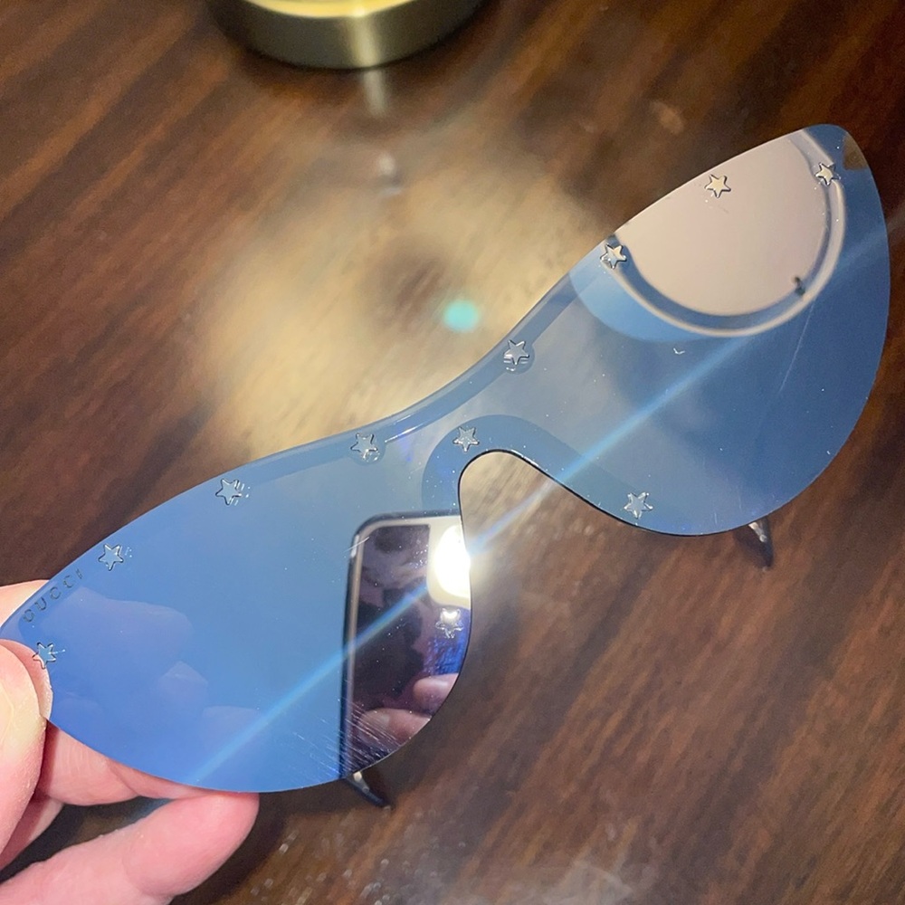 NWOT Gucci cat eye mask sunglasses (unisex) - Picture 2 of 13